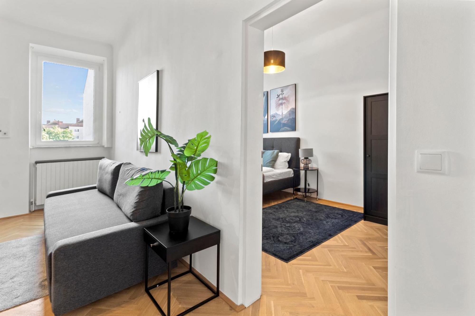 Balcony Apartment, 4 Min To U3 Zipperer Strasse Bécs Kültér fotó